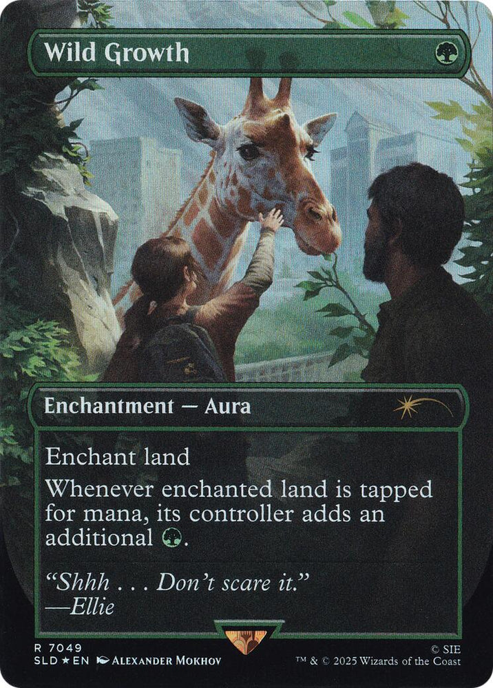 Wild Growth (Rainbow Foil) [Secret Lair Drop Series]