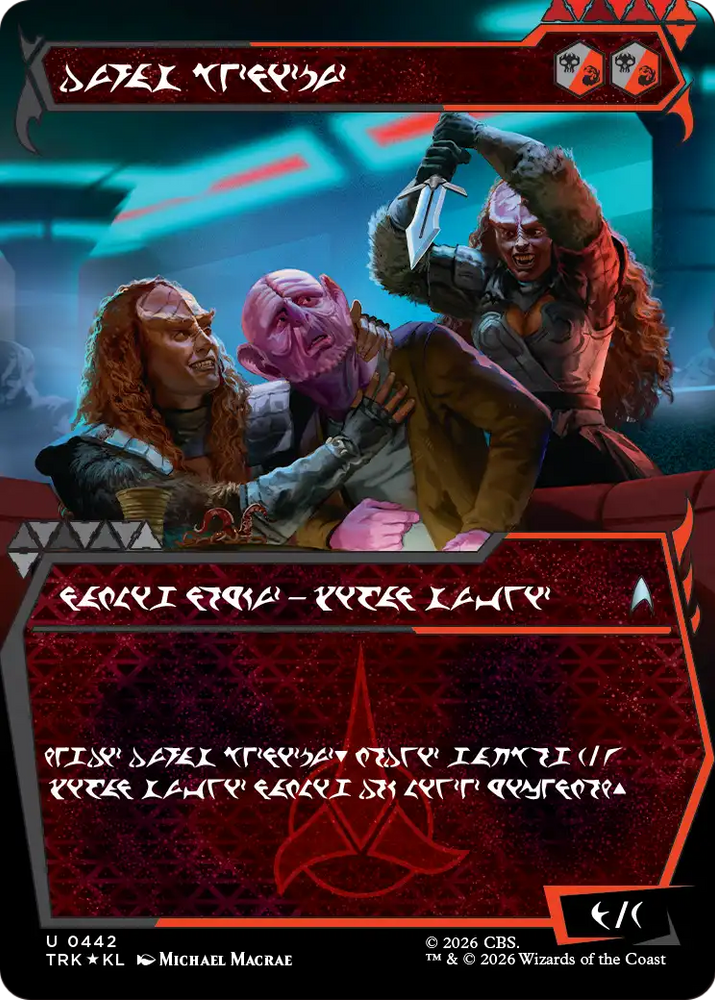 The Duras Sisters (Showcase) (Klingon) [Star Trek]