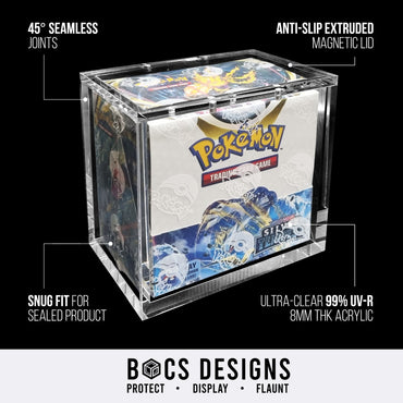 BOCS Designs Pokemon Booster Box Acrylic UV