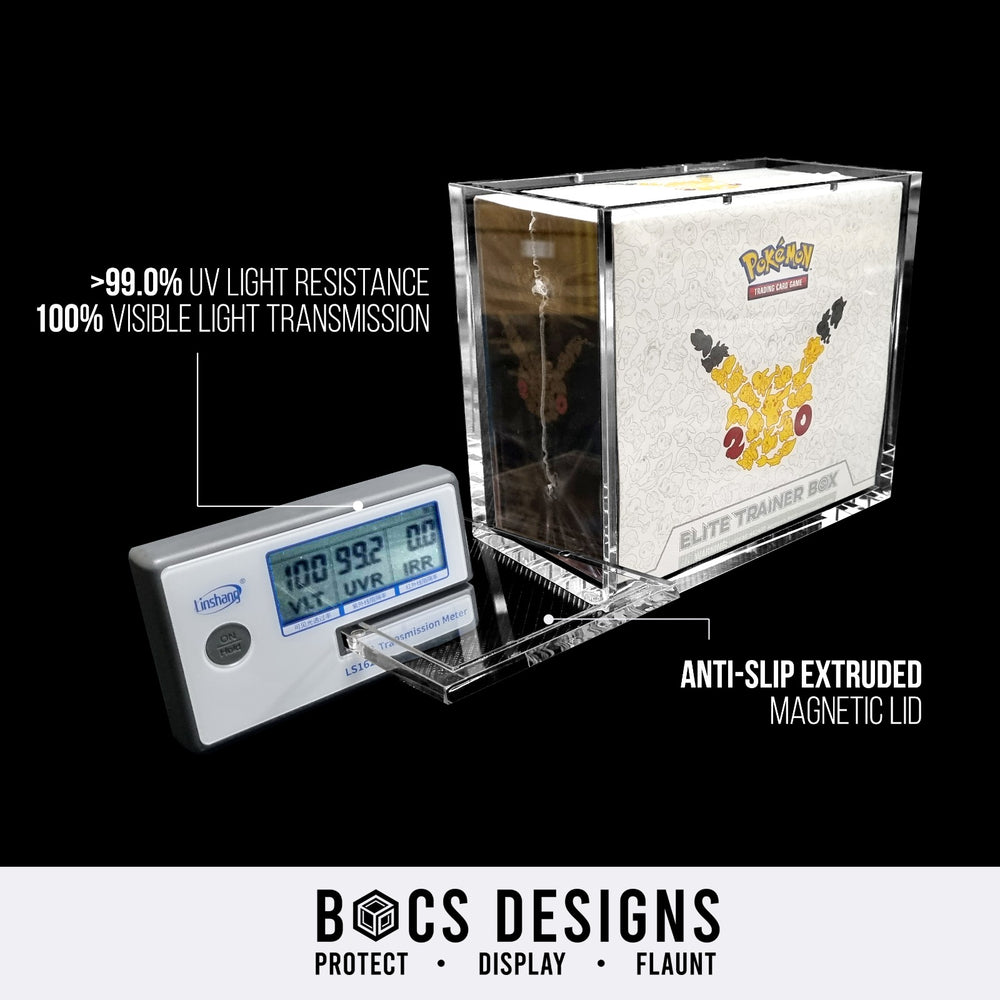 BOCS Designs Pokemon Elite Trainer Box Acrylic UV