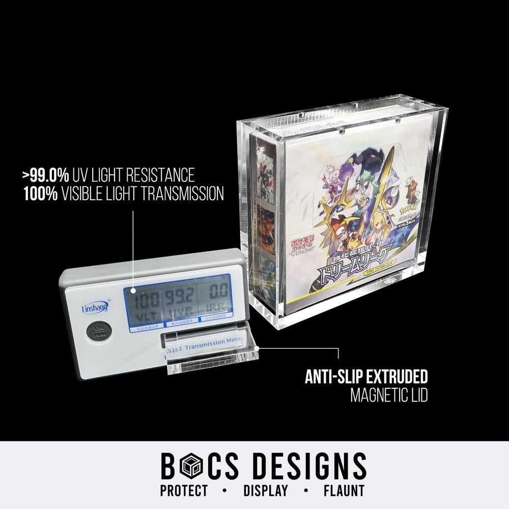 BOCS Designs Pokemon Japanese Booster Box Acrylic UV