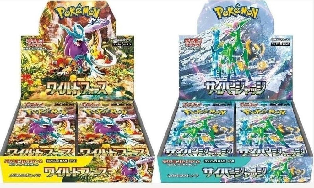 Pokemon SV5K Wild Force & SV5M Cyber Judge Booster Box Set (Japanese)