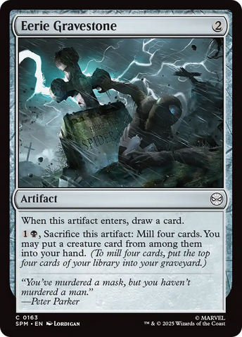 Eerie Gravestone [Marvel's Spider-Man]