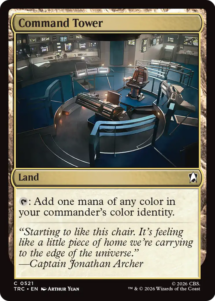 Command Tower (Surge Foil) [Star Trek Commander]