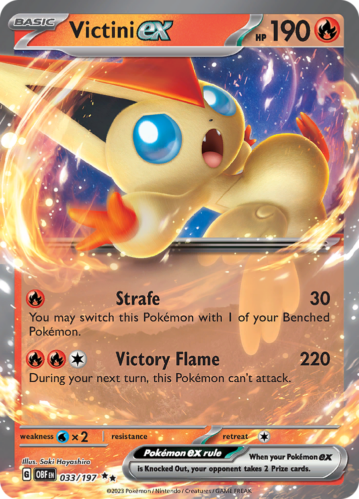 Victini ex (033/197) [Scarlet & Violet: Obsidian Flames]