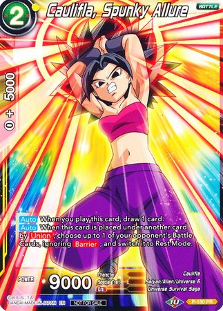 caulifla dragon ball super card game SDV9-PUR5 SDBH - UGM8-043 - Caulifla