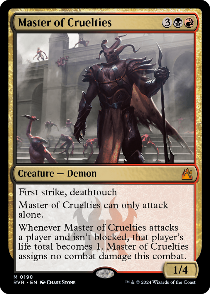 Master of Cruelties [Ravnica Remastered]