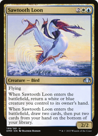 Sawtooth Loon [Dominaria Remastered]