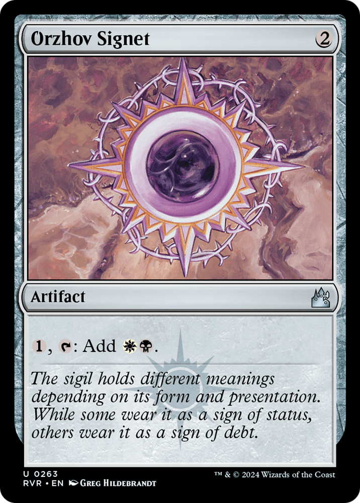 Orzhov Signet [Ravnica Remastered]